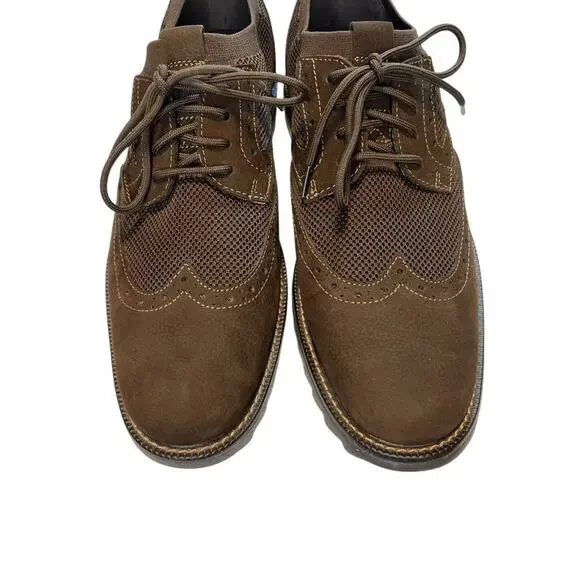 Dockers Hawking Knit Smart Series Wingtip Oxfords men’s 12m brown suede NWOB Dockers Shoes Mens 10M Stain Defender Casual Oxford 90-3902  main image 4